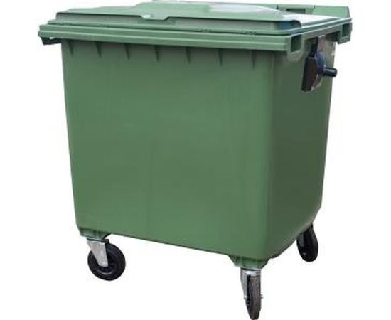 Мусорный контейнер CONTENUR 1100 л, зеленый 10764 