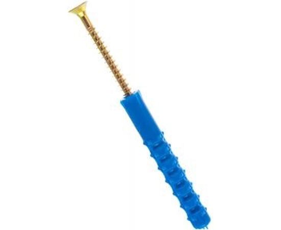 Набор крепления плинтусов VIPкрепеж 8/60 дюбель ежик 4шт/4шт 13014 VIP 