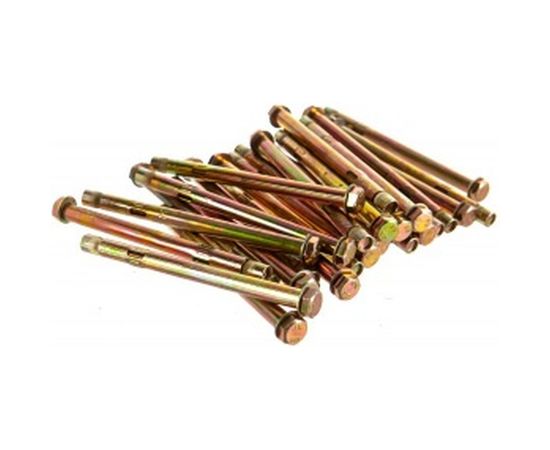 Анкерный болт с шестигранной головкой Метизный двор М8/10х130, 25 шт. 4690441026163 