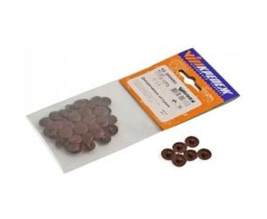 Декоративные заглушки VIPкрепеж красное дерево, 42 шт. 11710 VIPS 