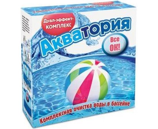 Препарат для комплексной дезинфекции воды в бассейнах Ваше Хозяйство Акватория 1.6 л 4620015696171 
