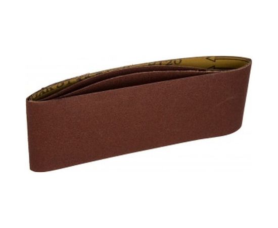 Лента бесконечная (3 шт; 100x610 мм; P180) для ленточных шлифовальных машин Biber 70377 тов-173666 