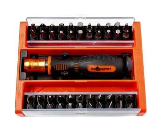 Набор отвертка с битами КВАЛИТЕТ Сделай сам 71 предмет 6625838 