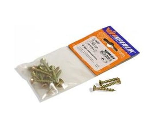 Шуруп VIPкрепеж желтый цинк 4,5х30 15шт 11360 VIP 