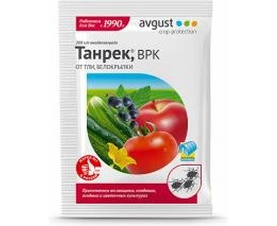 Препарат от тли и других сосущих вредителей Avgust Танрек, ВРК 1.5 мл A00160 