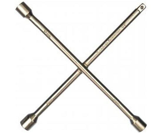 Баллонный крестовой ключ 17 х 19 х 21 х 1/2 - 380 мм ДТ/10 Дело Техники 531021 