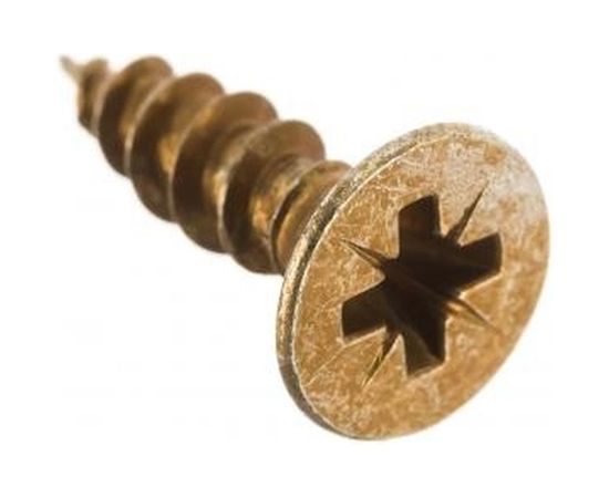 Шуруп VIPкрепеж желтый цинк 4,5х16 21шт 11354 VIP – изображение 2