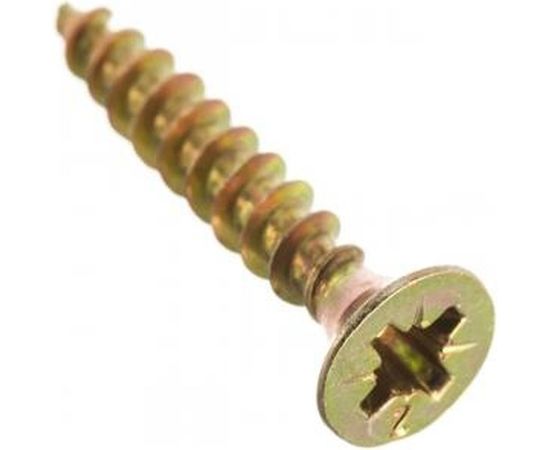 Шуруп VIPкрепеж желтый цинк 4,0х25 22шт 11338 VIP – изображение 4