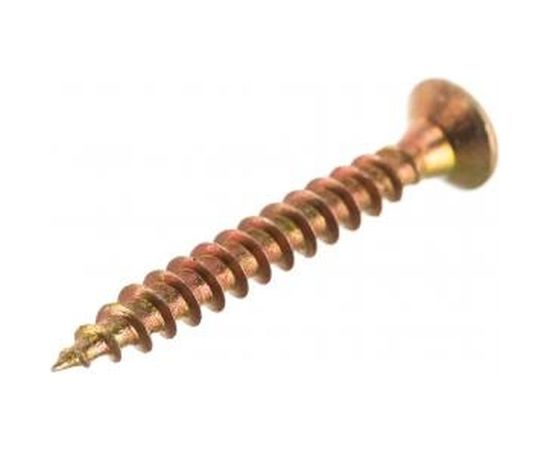 Шуруп VIPкрепеж желтый цинк 3,0х25 33шт 11308 VIP – изображение 2