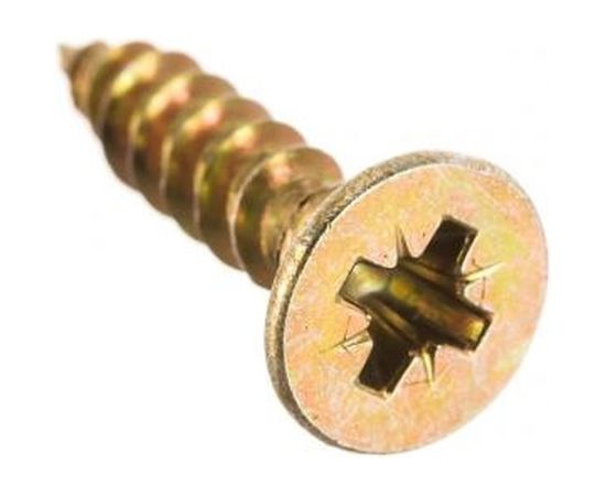 Шуруп VIPкрепеж желтый цинк 4,5х20 21шт 11356 VIP – изображение 3