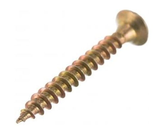 Шуруп VIPкрепеж желтый цинк 3,5х30 20шт 11322 VIPL – изображение 3