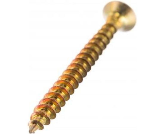 Шуруп VIPкрепеж желтый цинк 3,5х35 20шт 11324 VIP – изображение 2