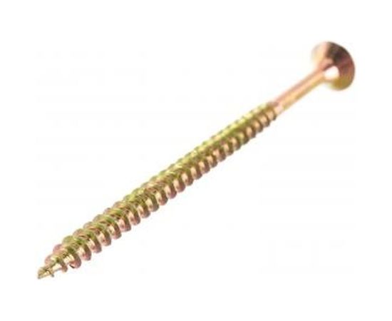 Шуруп VIPкрепеж желтый цинк 5,0х80 5шт 11394 VIP – изображение 4