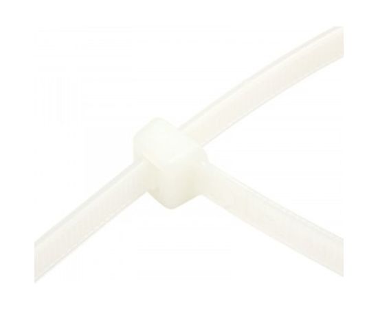 Кабельная нейлоновая хомут-стяжка PROconnect 250x3,6 мм, белая, упаковка 100 шт. 57-0250 – изображение 2
