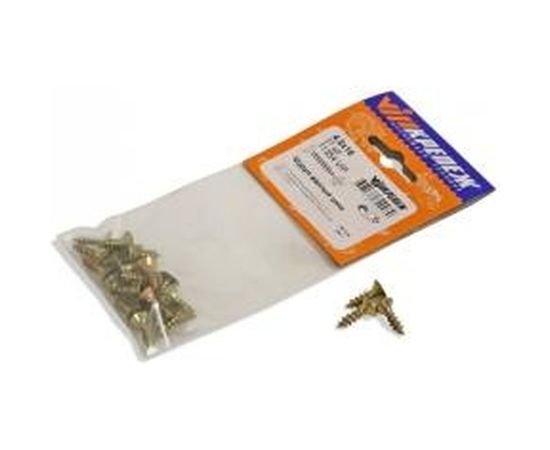 Шуруп VIPкрепеж желтый цинк 4,5х16 21шт 11354 VIP – изображение 3