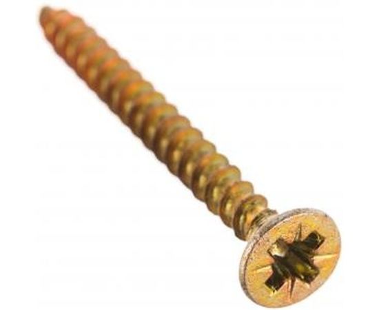 Шуруп VIPкрепеж желтый цинк 3,5х35 20шт 11324 VIP – изображение 4
