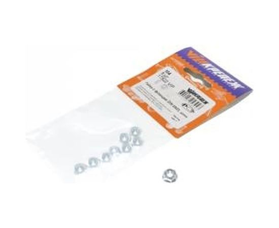 Гайка с фланцем VIPкрепеж DIN 6923, М4, 8 шт. 17922 VIP – изображение 2