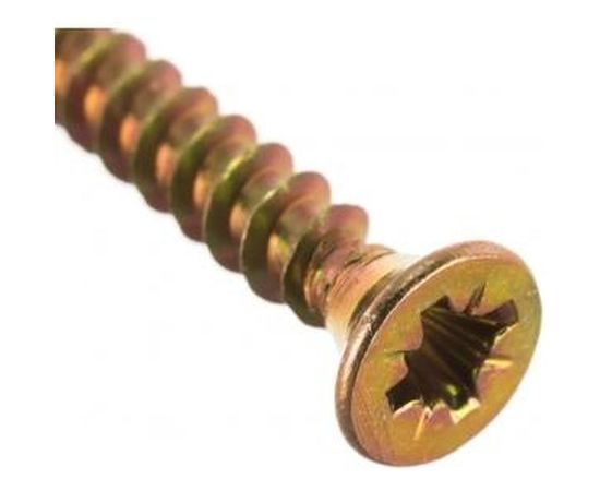 Шуруп VIPкрепеж желтый цинк 3,0х30 28шт 11310 VIP – изображение 3