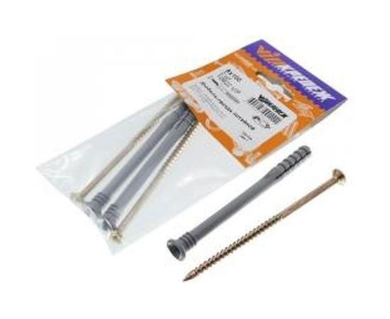 Потайной дюбель-гвоздь VIPкрепеж бортик, 8х100, 2 шт. 10822 VIP – изображение 3