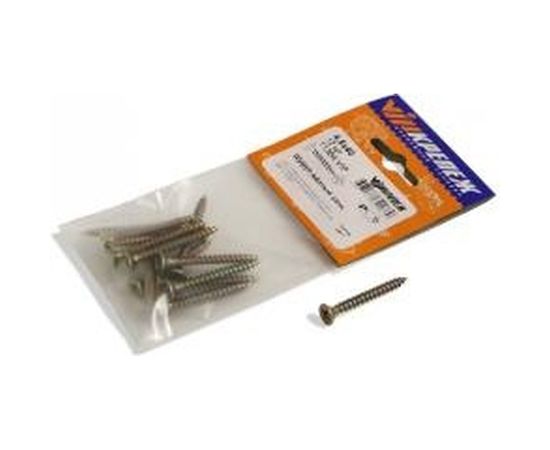 Шуруп VIPкрепеж желтый цинк 4,5х40 12шт 11364 VIP – изображение 2