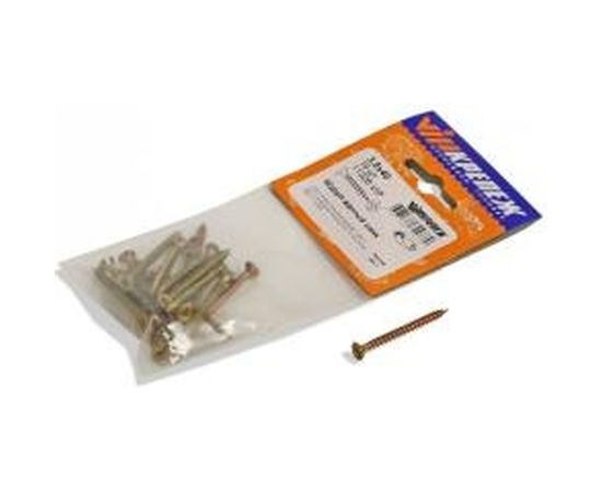 Шуруп VIPкрепеж желтый цинк 3,5х40 19шт 11326 VIP – изображение 4