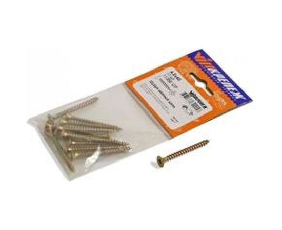 Шуруп VIPкрепеж желтый цинк 4,5х45 11шт 11366 VIP – изображение 2