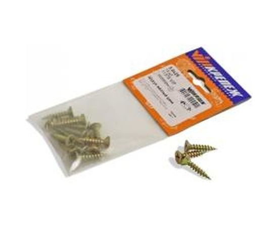 Шуруп VIPкрепеж желтый цинк 5,0х25 14шт 11378 VIP – изображение 2