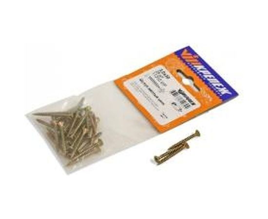 Шуруп VIPкрепеж желтый цинк 3,0х30 28шт 11310 VIP – изображение 2