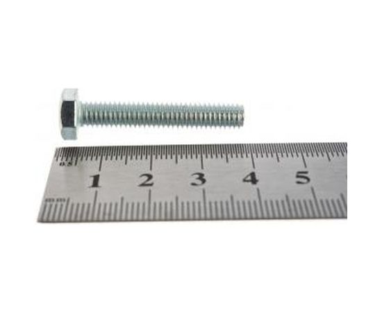 Болт с ш/г VIPкрепеж DIN 933 (558) полная резьба 6х35 4шт 16858 VIP – изображение 2