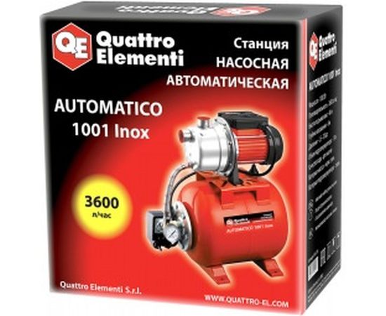 Насосная станция QUATTRO ELEMENTI Automatico 1001 Inox 910-218 – изображение 8