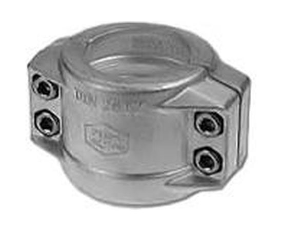 Хомут усиленный 4-х болтовый (13х5; алюминий) TITAN LOCK TL13X5AL 