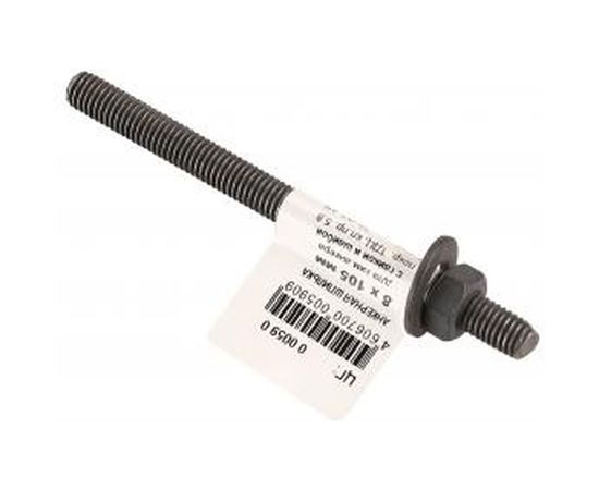 Анкерная шпилька с гайкой и шайбой ЕВРОПАРТНЕР 8x105мм покрытие ТДЦ, кл.пр 5.8, 1 шт. 0 0059 0 