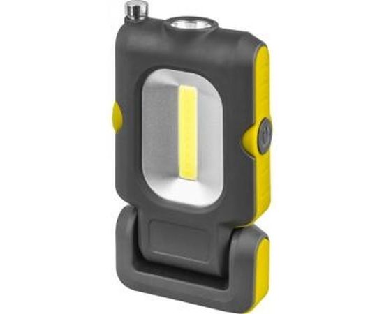 Фонарь Navigator NPT-W07-ACCU для работы, 1LED 1Вт +1COB 3Вт, аккумулятор 3.7В 14083 