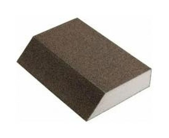 Губка абразивная для ручного шлифования под углом 45 градусов (125х89х25 мм; Р60) KLINGSPOR 337846 