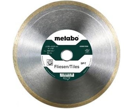 Круг алмазный по плитке сплошной Classic (230x22.23 мм) Metabo 628557000 