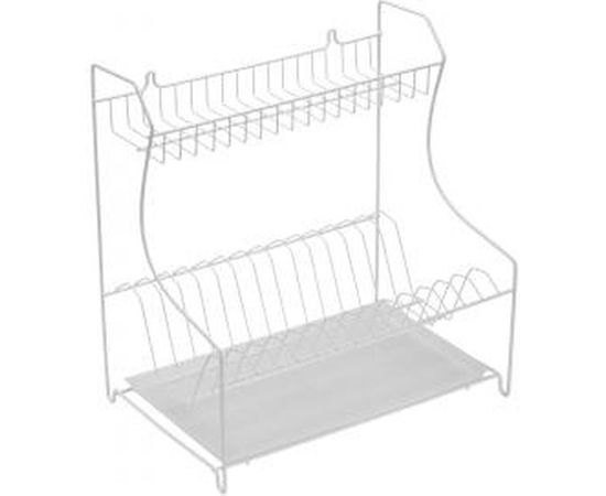 Настенный посудосушитель с поддоном Lemax белый LF-136 