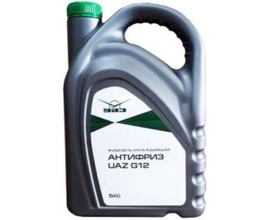 Антифриз UAZ G-12 5 кг зеленый 000000473401700 