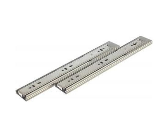 Шариковые выдвижные направляющие с доводчиком Laurus 300 мм комплект 09422 