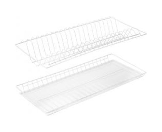Посудосушитель с рамкой Lemax prof 565х256, белый SV-00-600-W 