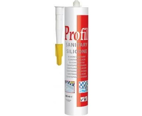Санитарный силикон PROFIL белый 270 мл 124252 