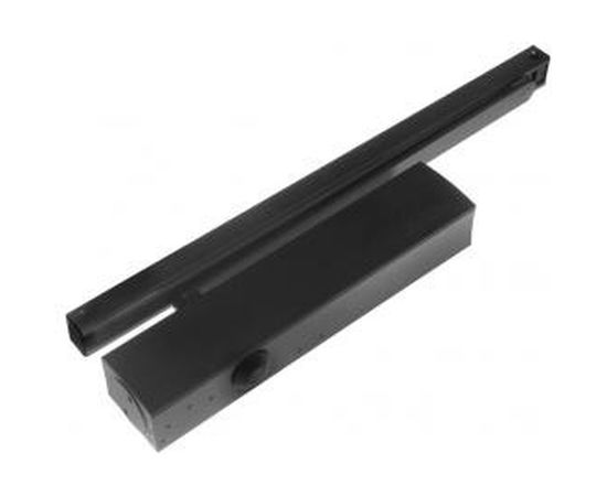 Доводчик GEZE TS3000 EN1-4 со скользящей тягой, черный RAL9005 68892 