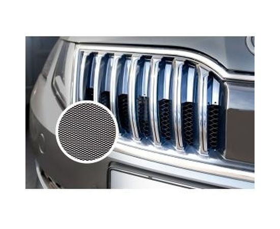 Облицовка радиатора KRAFT алюминий 100 х 40 см черная ячейки 6мм х 3мм KT 835481 – изображение 2