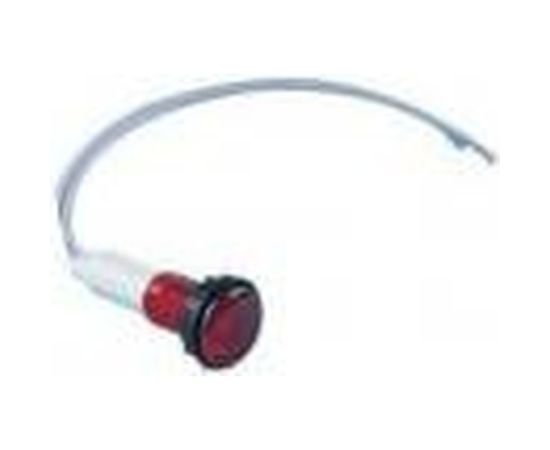 Сигнальная арматура Emas красная 10мм с силиконовым проводом, 220В S100LK – изображение 3