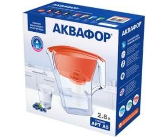 Водоочиститель Кувшин Аквафор Арт A5 P83A5N коралл – изображение 5