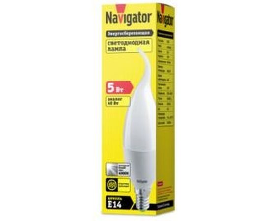 Лампа Navigator NLL-P-FC37-5-230-4K-E14-FR 61026 – изображение 2