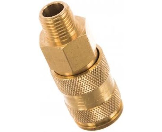 Быстроразъем пневматический с клапаном 1/4М Forsage 6735 – изображение 2