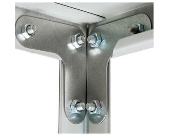 Металлический стеллаж BRABIX MS-185/40/70-4 1850x700x400 мм, 4 полки 291103 – изображение 3