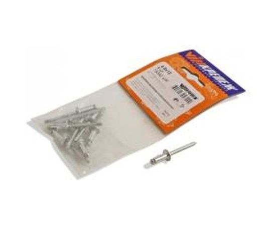 Вытяжная оцинкованная заклепка VIPкрепеж 4,8/12 8шт 19342 VIP – изображение 2