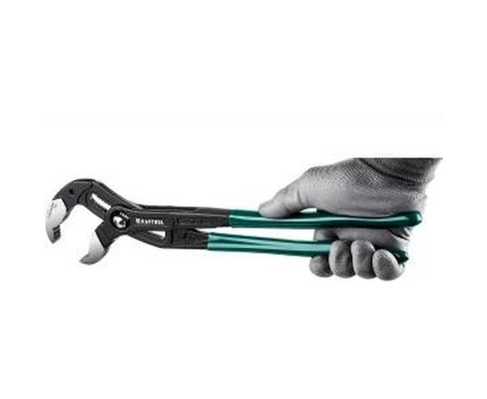 Переставные клещи Kraftool KAYMAN быстрая регулировка, Cr-V, max захват до 95 мм, 400мм, 22353-40 – изображение 4