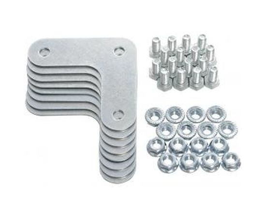 Металлический стеллаж BRABIX MS-185/40/70-4 1850x700x400 мм, 4 полки 291103 – изображение 2